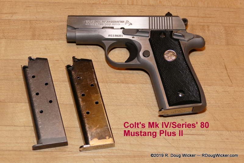 Colt mustang plus 2 serial numbers