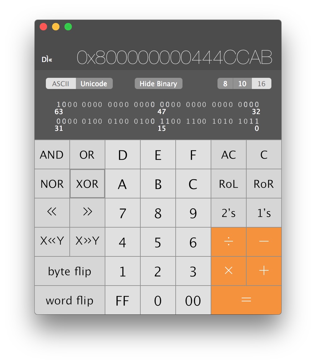 Calculator For Mac Os X